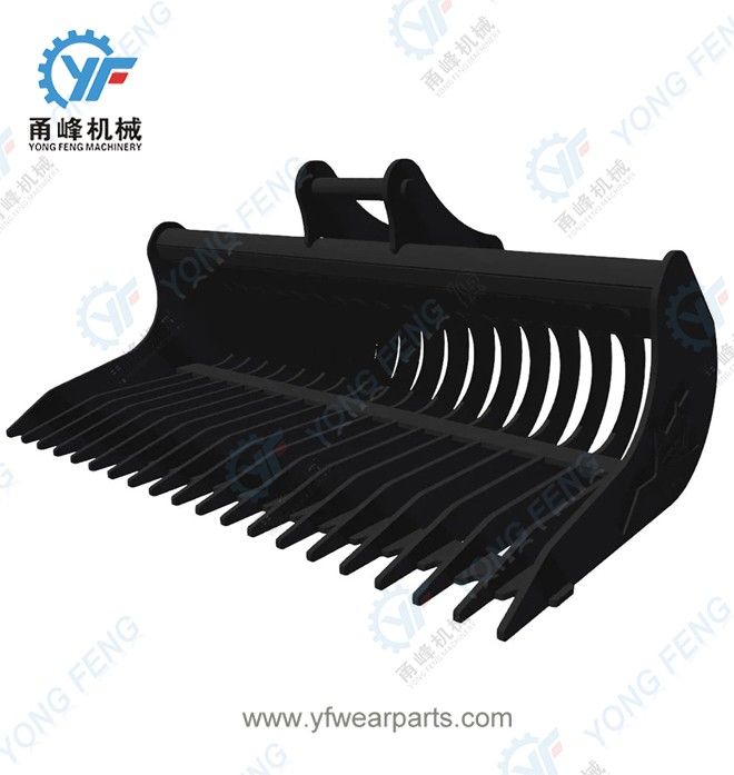 Rake Bucket for 15 Tons Models